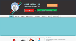 Desktop Screenshot of amararts.com