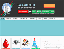 Tablet Screenshot of amararts.com